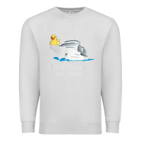 Dove Grey official duck hunter rubber duck cruisingducks t shirt Premium Sweatshirt - linhVisuals