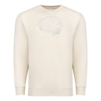 Sandshell vintage human anatomy brain tee t tshirt Premium Sweatshirt - linhVisuals