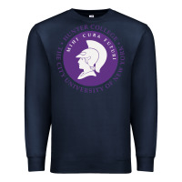 Navy hunter college Premium Sweatshirt - linhVisuals