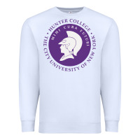 White hunter college Premium Sweatshirt - linhVisuals