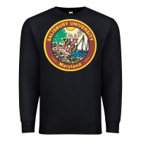 Black salisbury university vectorized Premium Sweatshirt - linhVisuals
