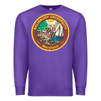 Purple salisbury university vectorized Premium Sweatshirt - linhVisuals