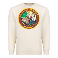 Sandshell salisbury university vectorized Premium Sweatshirt - linhVisuals