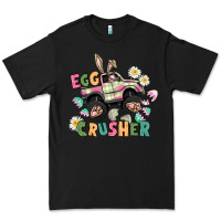 Black Egg crusher monster truck Premium Tee - CowGirlArtShop