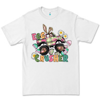 White Egg crusher monster truck Premium Tee - CowGirlArtShop