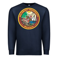 Navy salisbury university vectorized Premium Sweatshirt - linhVisuals