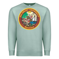 Seafoam salisbury university vectorized Premium Sweatshirt - linhVisuals