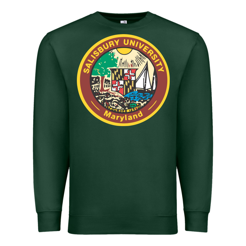 Salisbury University Vectorized Premium Sweatshirt by linhVisuals | Teevron