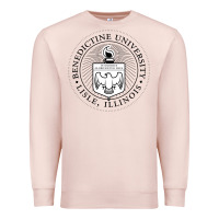 Pale Pink Benedictine University Premium Sweatshirt - linhVisuals