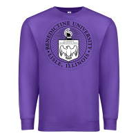 Purple Benedictine University Premium Sweatshirt - linhVisuals