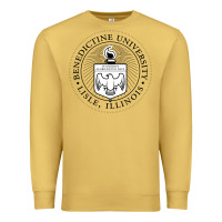 Antique Gold Benedictine University Premium Sweatshirt - linhVisuals