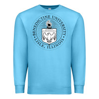 Ocean Blue Benedictine University Premium Sweatshirt - linhVisuals