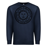 Navy Bowdoin College Premium Sweatshirt - linhVisuals