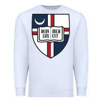 White The Catholic University of America Premium Sweatshirt - linhVisuals