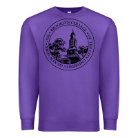 Purple Brooklyn College Premium Sweatshirt - linhVisuals