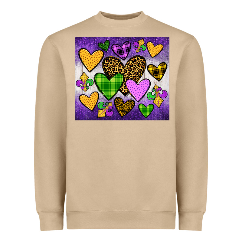 Mardi Gras Heavyweight Sweatshirt by JahusDesignShop | Teevron