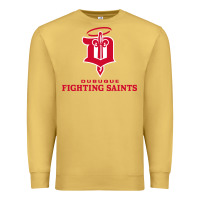 Antique Gold fighting saints Premium Sweatshirt - linhVisuals