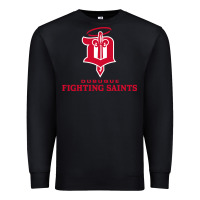 Black fighting saints Premium Sweatshirt - linhVisuals