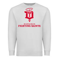 Dove Grey fighting saints Premium Sweatshirt - linhVisuals