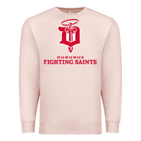 Pale Pink fighting saints Premium Sweatshirt - linhVisuals