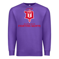 Purple fighting saints Premium Sweatshirt - linhVisuals