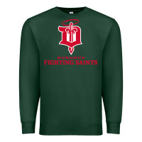 Sports Green fighting saints Premium Sweatshirt - linhVisuals