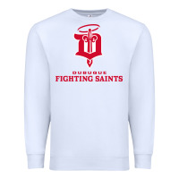 White fighting saints Premium Sweatshirt - linhVisuals