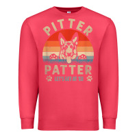 Cardinal pitter tshirt patter german shepherd dog funny vintage retro t shirt Premium Sweatshirt - linhVisuals