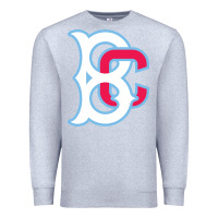 Heather Grey brooklyn Premium Sweatshirt - linhVisuals
