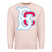 Pale Pink brooklyn Premium Sweatshirt - linhVisuals