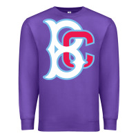 Purple brooklyn Premium Sweatshirt - linhVisuals