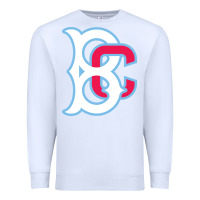 White brooklyn Premium Sweatshirt - linhVisuals
