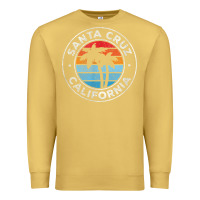 Antique Gold santa cruz california ca vintage graphic retro 70s t shirt Premium Sweatshirt - linhVisuals