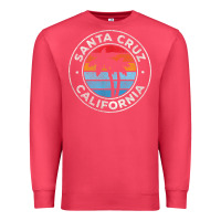 Cardinal santa cruz california ca vintage graphic retro 70s t shirt Premium Sweatshirt - linhVisuals