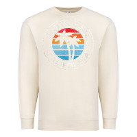 Sandshell santa cruz california ca vintage graphic retro 70s t shirt Premium Sweatshirt - linhVisuals