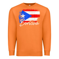 Carrot puerto rico boricua vintage puerto rican flag pride t shirt Premium Sweatshirt - linhVisuals