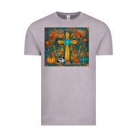 Vintage Zinc fall cross tumbler Vintage Tee - RanaPortraitStore
