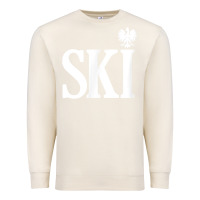 Sandshell ski polish surnames ending polish eagle dyngus day t shirt Premium Sweatshirt - linhVisuals