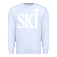 White ski polish surnames ending polish eagle dyngus day t shirt Premium Sweatshirt - linhVisuals