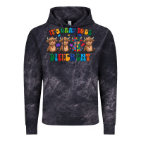Cloud Black Its Okay To Be Different Vintage Hoodie - CowhideDigitalArt
