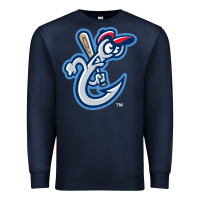 Navy the-corpus-christi-hooks-pen Premium Sweatshirt - linhVisuals