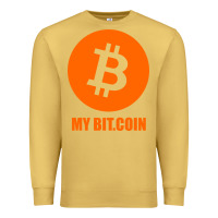 Antique Gold my bitcoin Premium Sweatshirt - linhVisuals