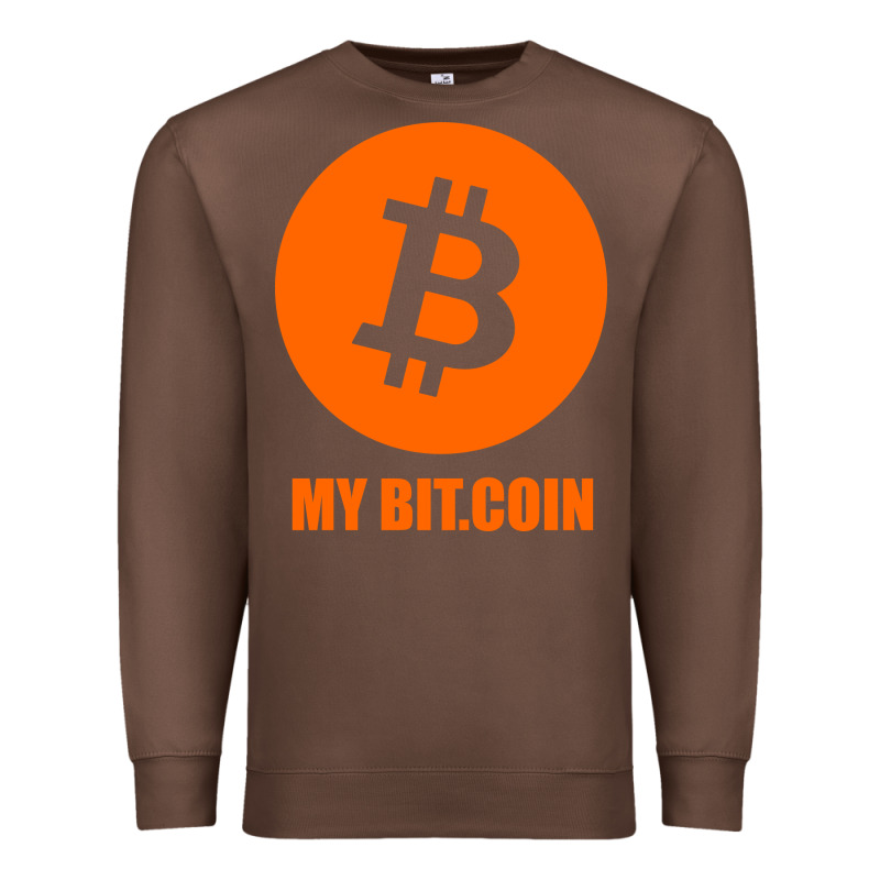 My Bitcoin Premium Sweatshirt by linhVisuals | Teevron