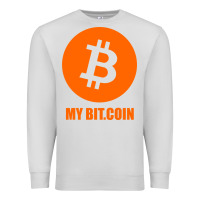 Dove Grey my bitcoin Premium Sweatshirt - linhVisuals