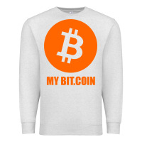 Oatmeal Heather my bitcoin Premium Sweatshirt - linhVisuals