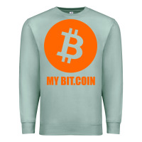 Seafoam my bitcoin Premium Sweatshirt - linhVisuals