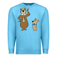 Ocean Blue Yogi Bear Premium Sweatshirt - linhVisuals