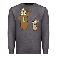 Charcoal Heather Yogi Bear Premium Sweatshirt - linhVisuals