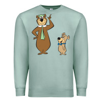 Seafoam Yogi Bear Premium Sweatshirt - linhVisuals