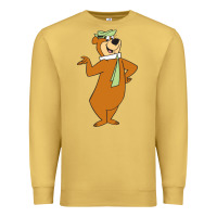 Antique Gold Yogi Bear Premium Sweatshirt - linhVisuals